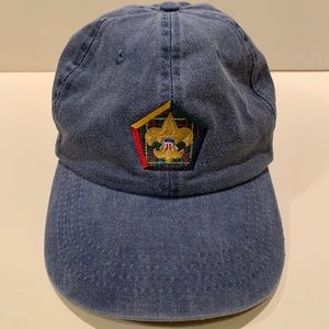 MEN’S BOY SCOUTS OF AMERICA DENIM BASEBALL CAP.